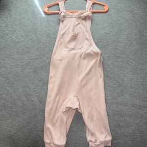 Kyte baby bamboo Jersey overall in sunset
